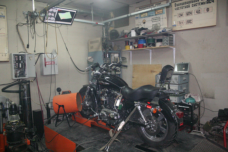 Harley на стенде Harley на стенде
